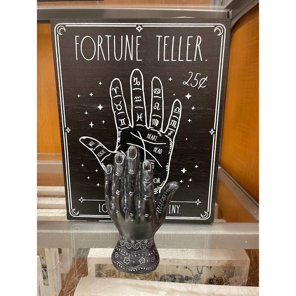 🆕Hamsa palmistry & divination hand Decorative Palmistry Hand as decoration home - Picture 4 of 5